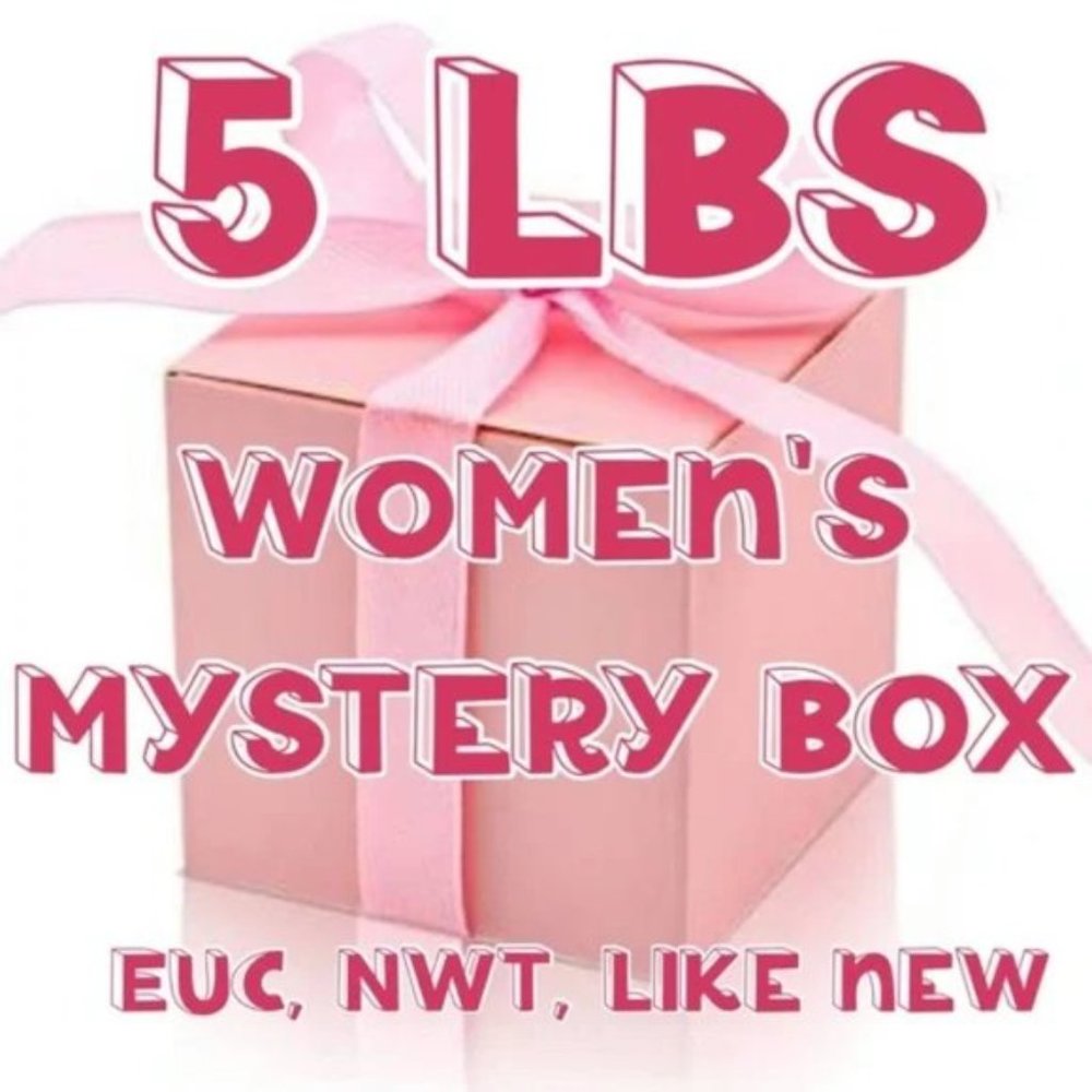 Ladies Athleisure S-3X Name Brand 5 lb filled box of excellent clothing incl NWT